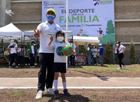 Se realizó la reapertura de la Unidad Deportiva Municipal en Amecameca