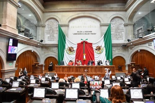 En pleno congreso mexiquense llega carestía del agua