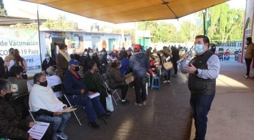 En Tenango del Aire concluye la primera jornada de vacunación contra el Covid-19