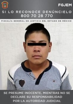 Sujeto es investigado por su presunta participación en el robo a casa habitación en Chalco