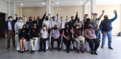 Líderes fundadores del PRD en Chalco se adhieren al proyecto de continuidad de Miguel Gutiérrez