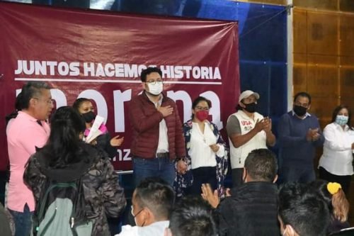Valentín Martínez Castillo se presenta como candidato a la presidencia municipal de Ozumba por Morena