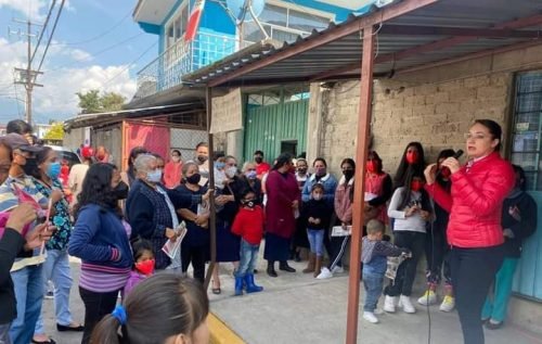 Ivette Topete continúa con sus recorridos por calles de Amecameca y da a conocer sus propuestas
