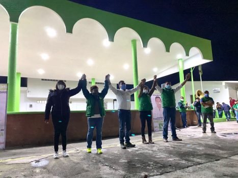 Vecinos de Zentlalpan apoyan al candidato Miguel Ángel Salomón Cortés