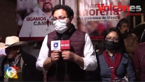 Valentín Martínez Castillo es bien recibido en la delegación Tlacotitlán