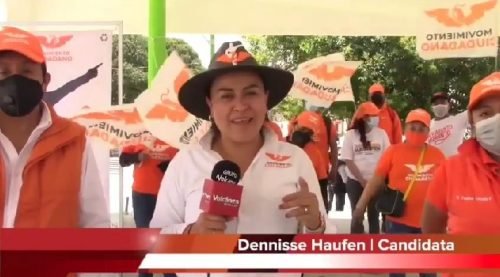 Dennisse Hauffen busca la reactivación económica en Amecameca