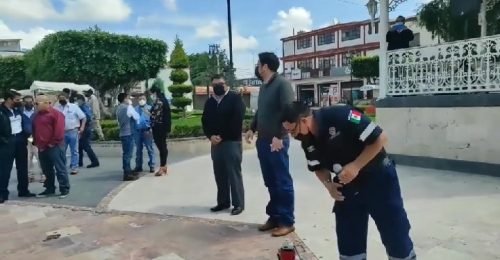 Se activó la alerta sísmica en Ozumba