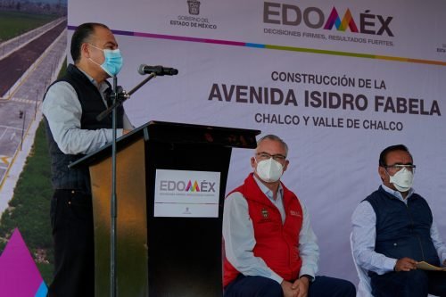 Miguel Gutiérrez inaugura obra conjunta con el Gobierno del Estado de México
