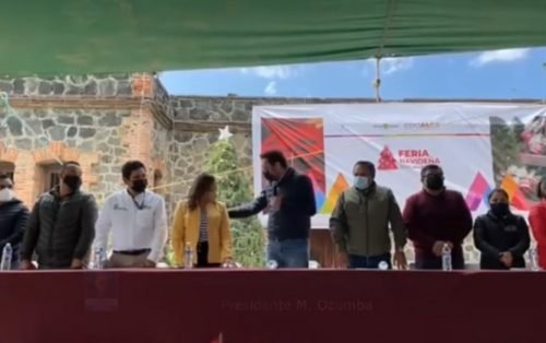 Anuncian 1ª Feria Navideña 2021 en Ozumba