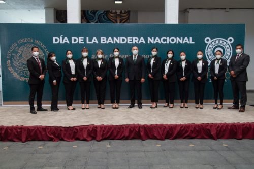 Gobierno de Chalco conmemora el Día de la Bandera Nacional