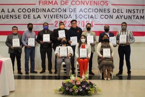 Imevis firma Convenios de Coordinación de Acción con ayuntamientos de la Zona Volcanes