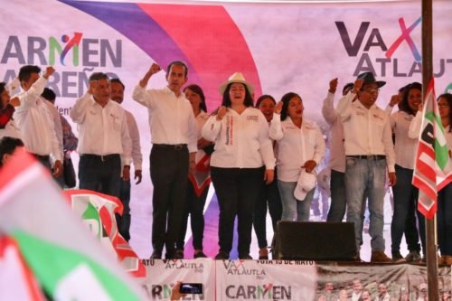 Lucha social, gestión y acción por los pueblos de Atlautla caracterizan a Carmen Carreño