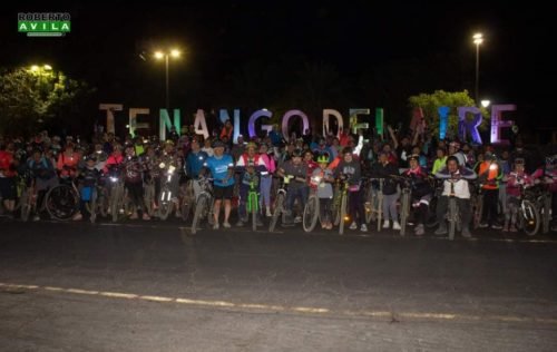 Realizan Rodada Turística Nocturna “Viaje por las Leyendas y Haciendas de Tenango del Aire”