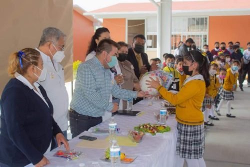 Anuncia alcalde de Tenango del Aire la construcción más obras en apoyo a la educación