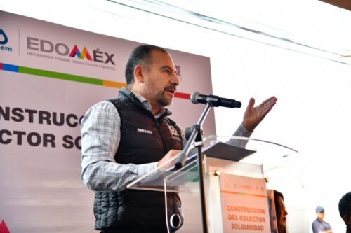 En Chalco inicia la construcción del Colector Solidaridad