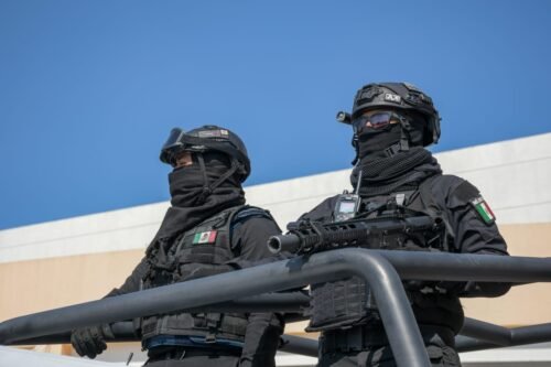 Para proteger el trayecto de quienes van a la basílica de Guadalupe, policía municipal de Nezahualcóyotl monta operativo “peregrino seguro