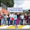 Inauguración de Pavimentación en Calle Puebla de Ecatzingo con la Presencia de la Presidenta Municipal, Rebeca Pérez Martínez