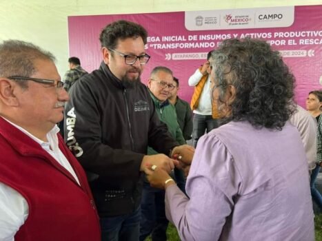 Entrega Inicial de Insumos y Activos Productivos en La zona de los Volcanes