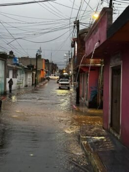 Fuerte lluvia en Ozumba no deja incidentes de emergencia, informa el presidente municipal